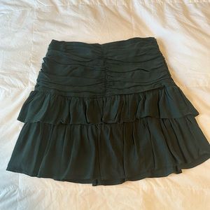 Zara Emerald green skirt